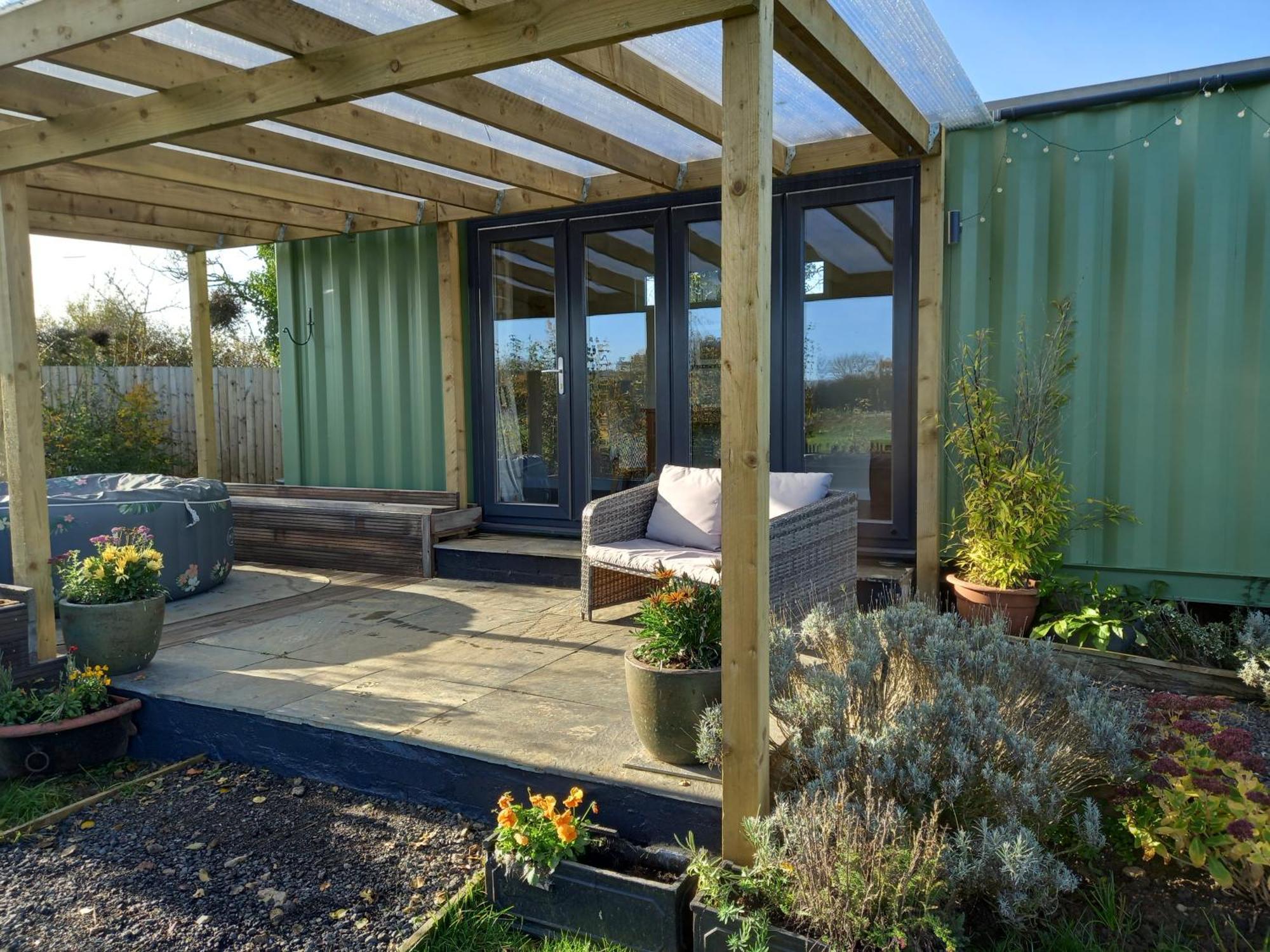 Sweet Pea Cabin Badsey Bagian luar foto